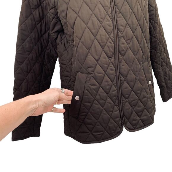 Land's End Quilted Jacket Coat Sz. S - Picture 6 of 15